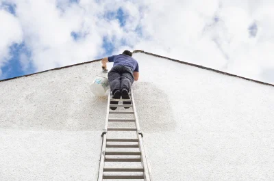 Peinture extérieure à Mandres — façades et ravalement